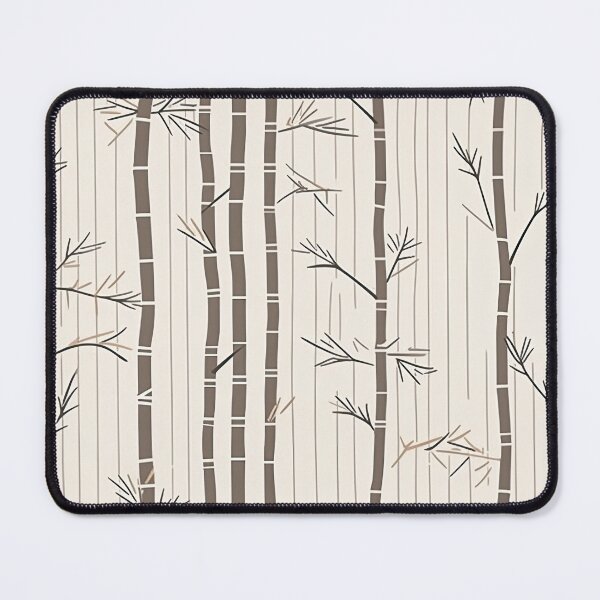 Item preview, Serene Bamboo Stalks And Leaves Minimalistic Japanese Pattern designed and sold by Wonder Of Light.