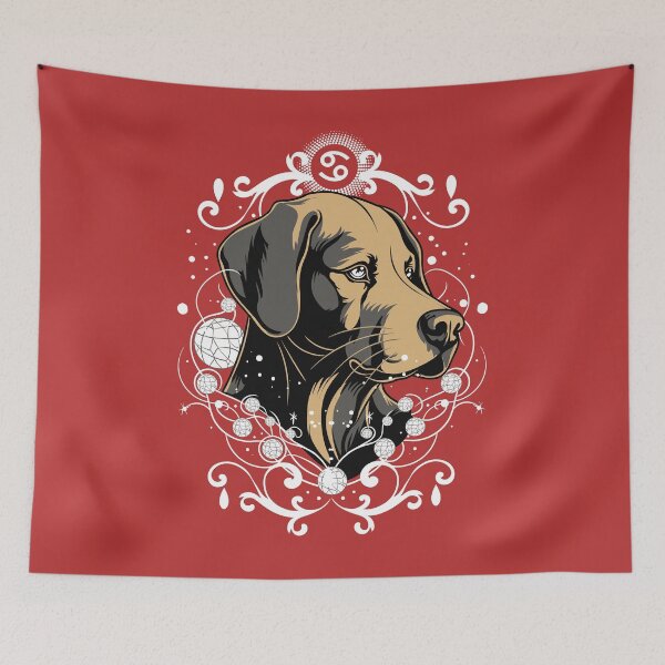 Item preview, Zodiac dog. Gift for dog lovers and enthusiasts designed and sold by pianostart.