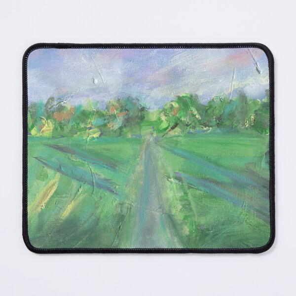 Item preview, Lush green landscape original painting designed and sold by AnissaF.