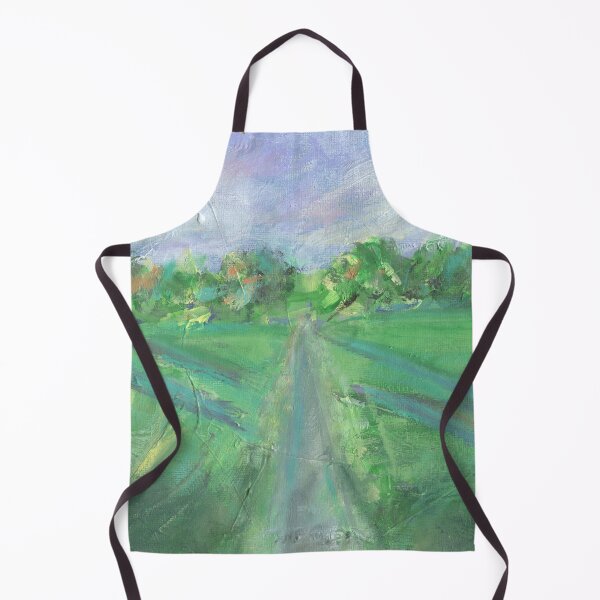 Item preview, Lush green landscape original painting designed and sold by AnissaF.