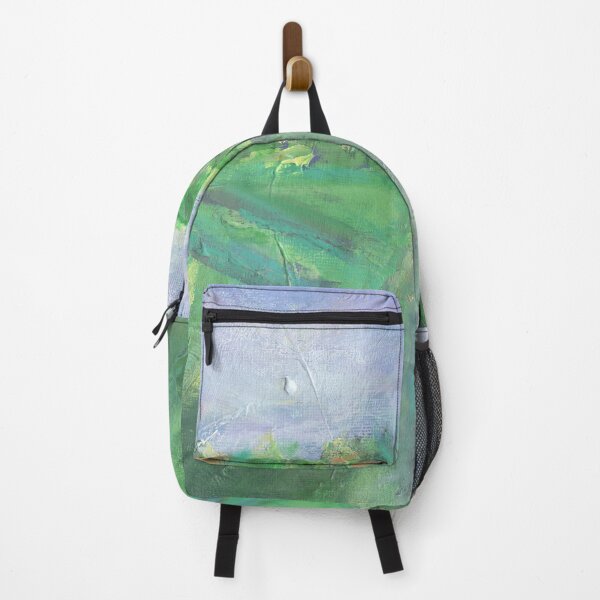 Item preview, Lush green landscape original painting designed and sold by AnissaF.