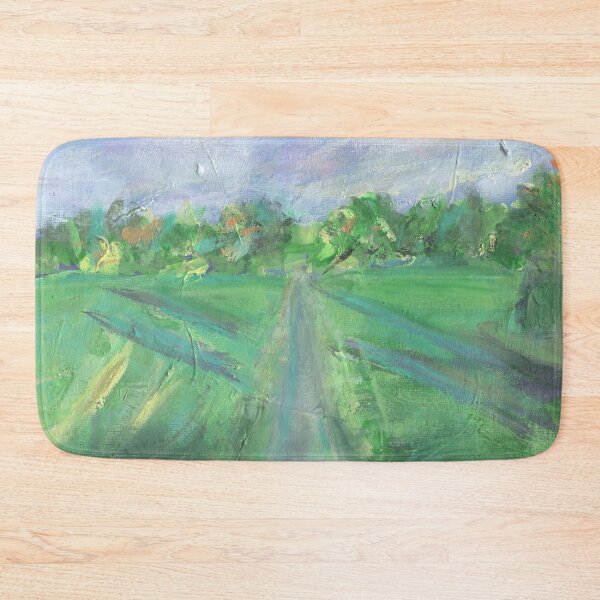 Item preview, Lush green landscape original painting  designed and sold by AnissaF.
