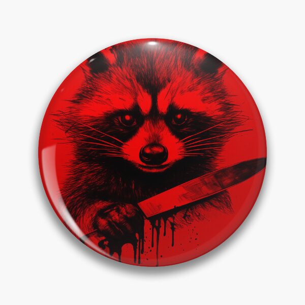 Item preview, For Fuck Sake Let's Kill the Mondays - Raccoon Joe With a Knife designed and sold by NapNapSleeper.