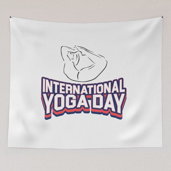 Item preview, International Yoga Day designed and sold by Suraj Thapa.