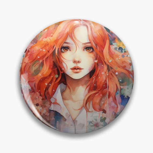 Item preview, Watercolor nice girl portrait designed and sold by vialgames.