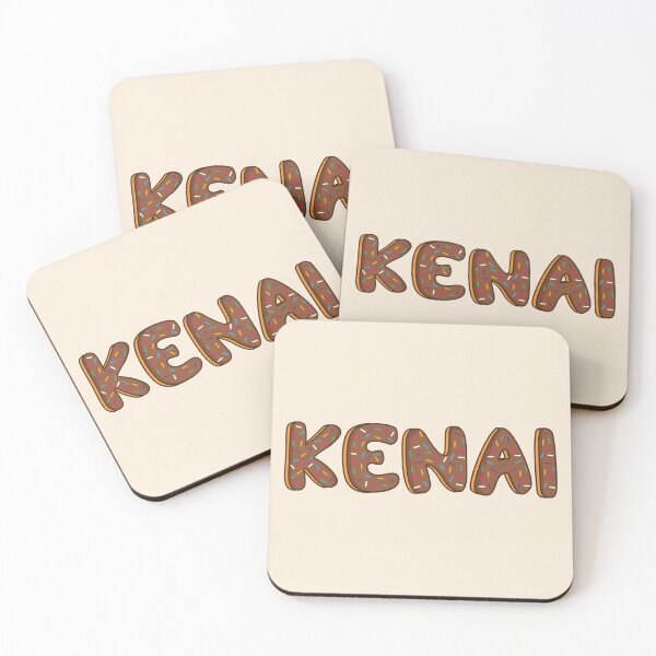 Item preview, Kenai citie of alaska word Shaped Like Chocolate Donuts  designed and sold by DonutsWords.