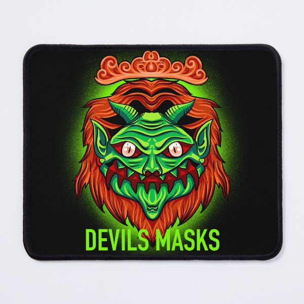 Item preview, Devils Mask mecha illustration  designed and sold by nickardi.