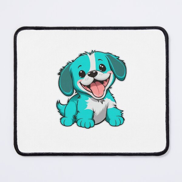 Item preview, Aqua Blue Puppy Pet designed and sold by scarletalaska.