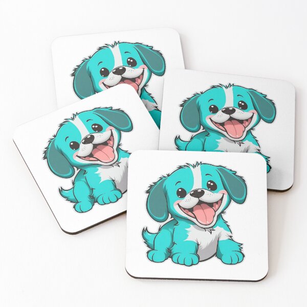 Item preview, Aqua Blue Puppy Pet designed and sold by scarletalaska.
