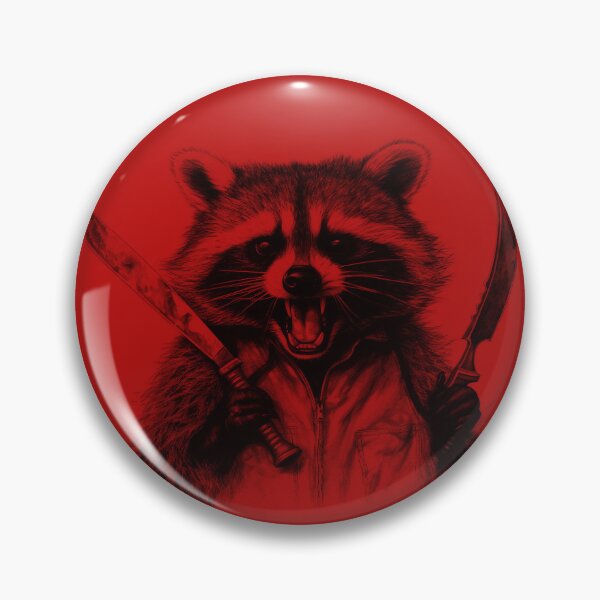 Item preview, For Fuck Sake Let's Kill the Mondays - Raccoon Joe With a Knife designed and sold by NapNapSleeper.