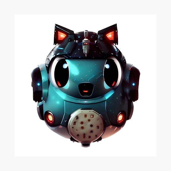 Item preview, Cute Robot 33 - Cool robot design designed and sold by SheepAttack.