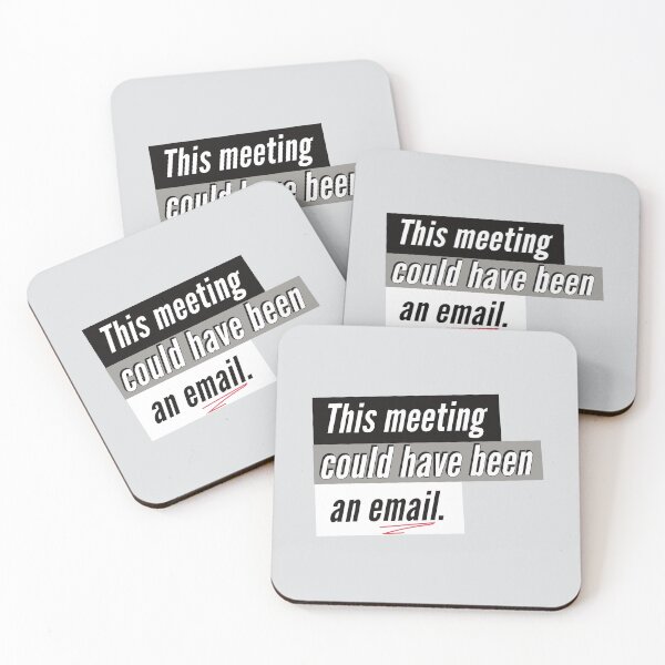 Item preview, This meeting could have been an email - funny introvert sayings designed and sold by Quotes Gallery.