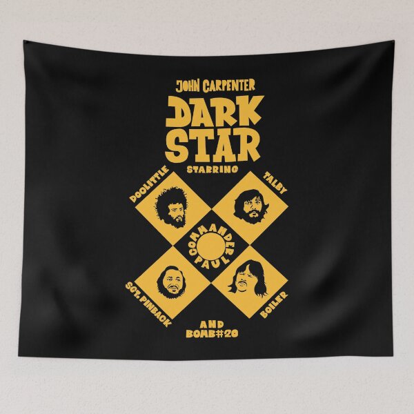 Item preview, Dark Star: Embrace the Cult Classic by John Carpenter with Retro Sci-Fi Style designed and sold by Boogosh.
