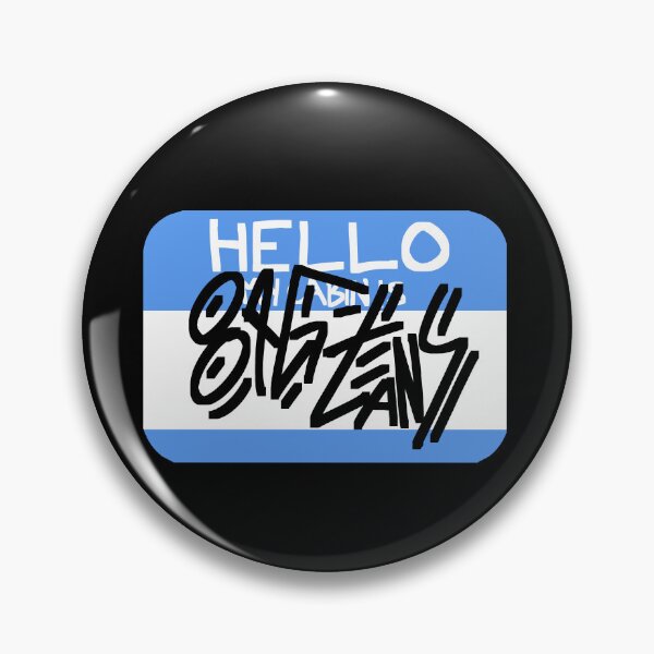 Item preview, HELLO MY CABIN IS: BAGEL JEANS GRAFFITI TAG designed and sold by CampPrideMerch.