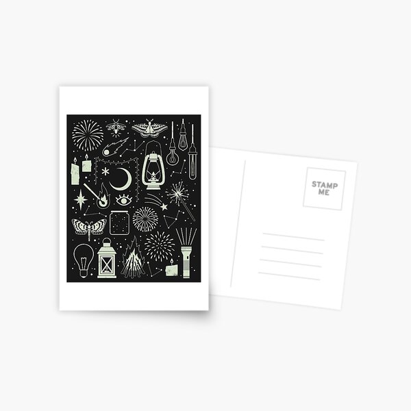 Light the Way: Glow Postcard