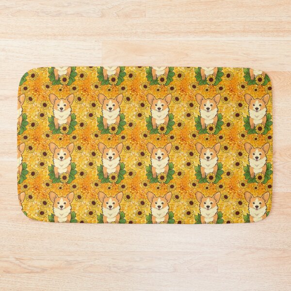 Item preview, Corgi Sunflower Pattern designed and sold by EriCole.
