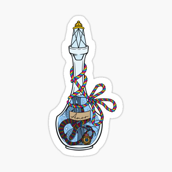 Vista previa del artículo con la obra «Amor (amor pansexual)», diseñado y vendido por LuckyFrogDesign.