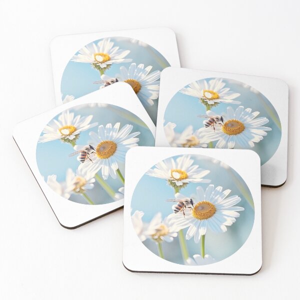 Item preview, The bee collects pollen for delicious honey designed and sold by Karl Aldinger.