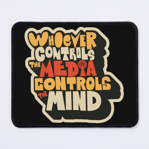 Item preview, Jim Morrison - Whoever controls the media, controls the mind designed and sold by Boogosh.