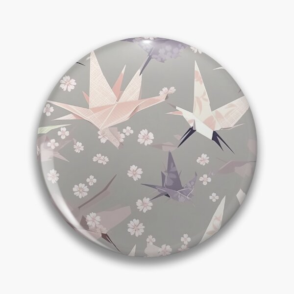 Item preview, Soothing Origami And Cherry Blossoms Minimalistic Japanese Pattern designed and sold by Wonder Of Light.