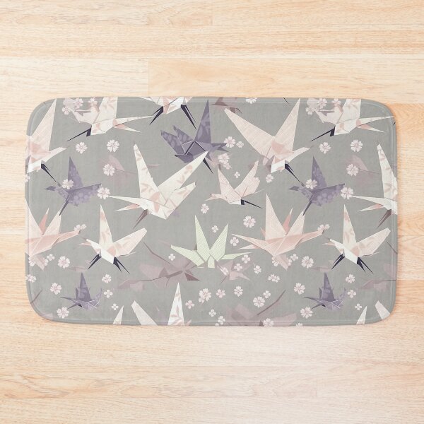 Item preview, Soothing Origami And Cherry Blossoms Minimalistic Japanese Pattern designed and sold by Wonder Of Light.