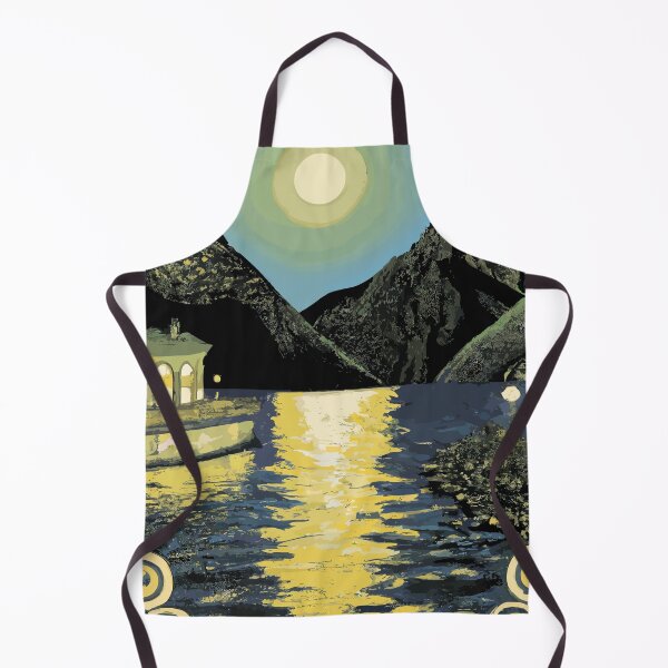 Item preview, Lake Como in the moonlight designed and sold by SamJanner.