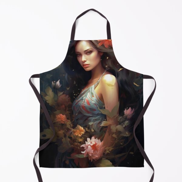 Item preview, Blooming Shadows: A Serene Portrait of Floral Grace designed and sold by oanaunciuleanu.
