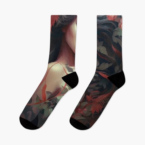 Item preview, Blooming Shadows: A Serene Portrait of Floral Grace designed and sold by oanaunciuleanu.