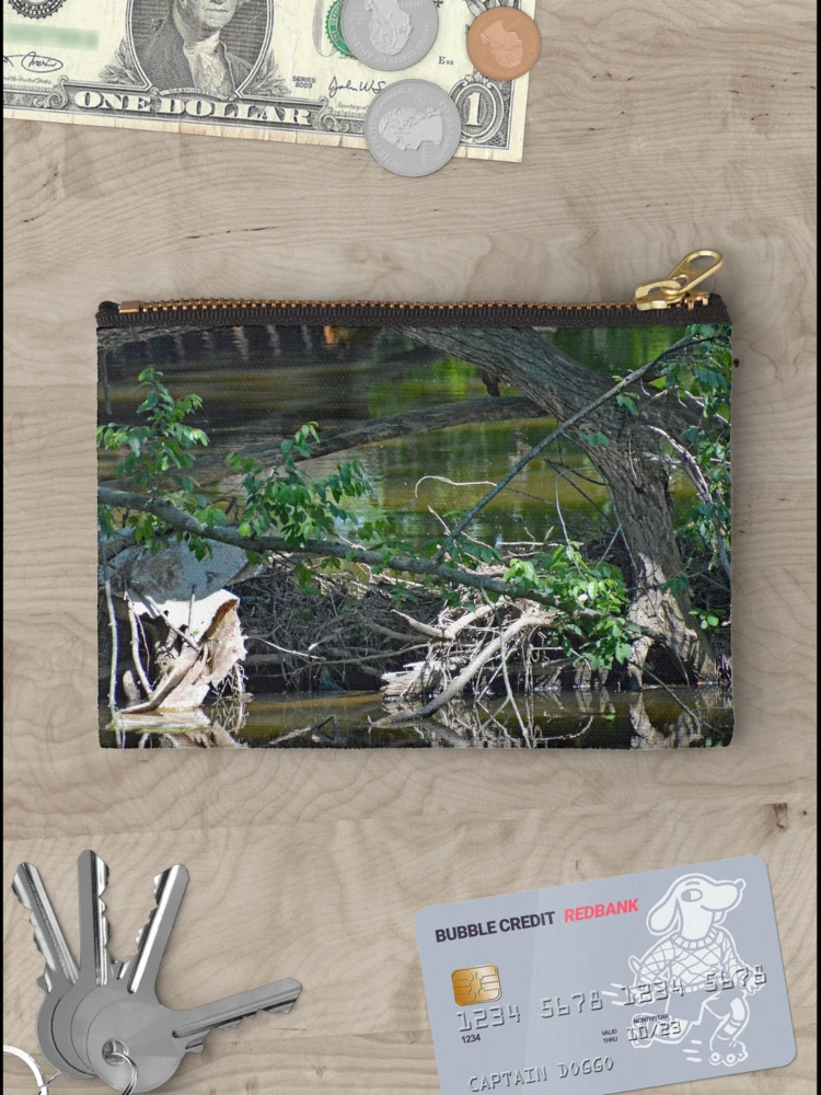 Thumbnail 3 of 4, Zipper Pouch, Water designed and sold by RabbitHole13.