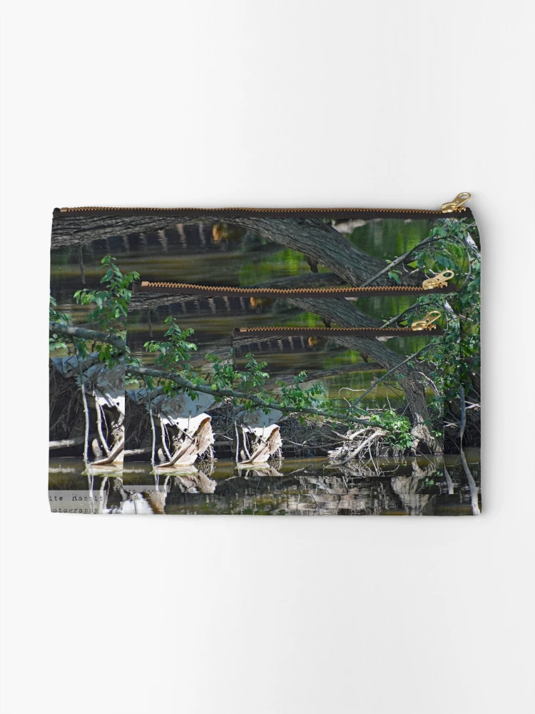Thumbnail 2 of 4, Zipper Pouch, Water designed and sold by RabbitHole13.