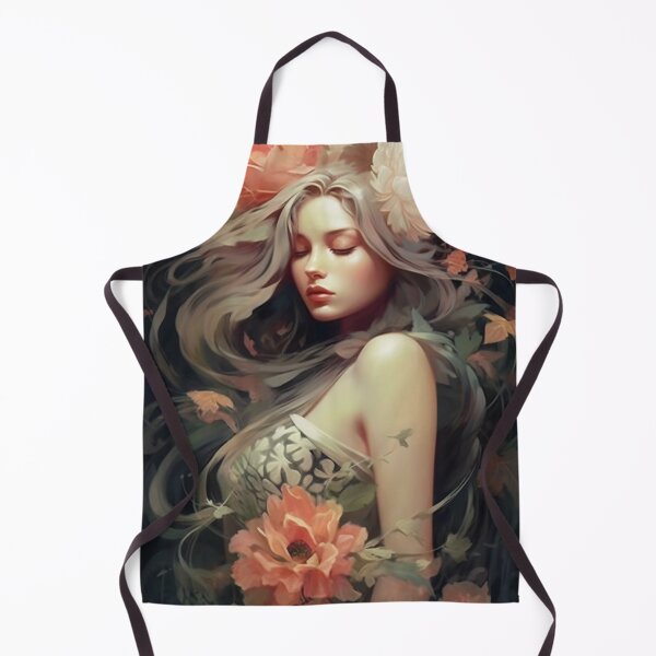Item preview, Blooming Shadows: A Serene Portrait of Floral Grace designed and sold by oanaunciuleanu.