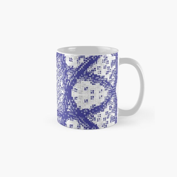 pattern, design, tracery, weave Classic Mug