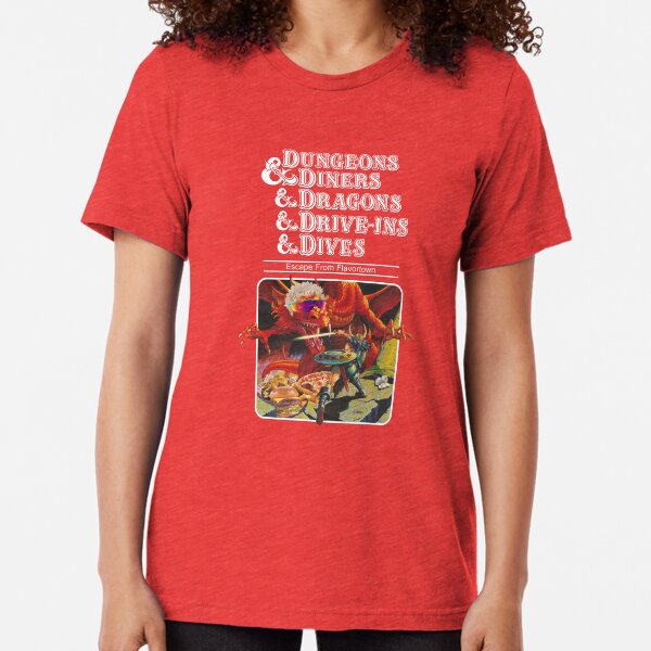 Dungeons & Diners & Dragons & Drive-Ins & Dives: Flucht aus Flavortown Vintage T-Shirt