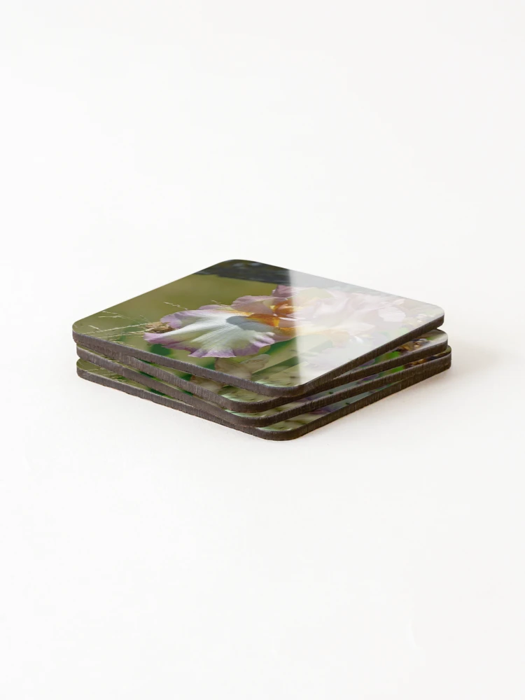 Thumbnail 4 of 5, Coasters (Set of 4), Iris designed and sold by RabbitHole13.