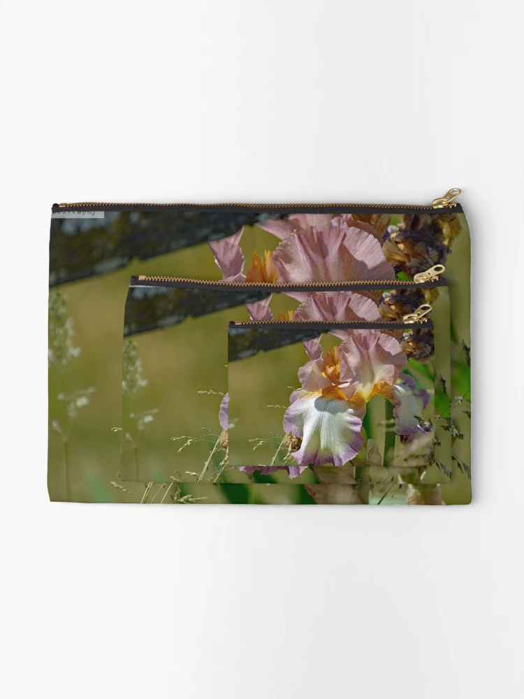 Thumbnail 2 of 4, Zipper Pouch, Iris designed and sold by RabbitHole13.