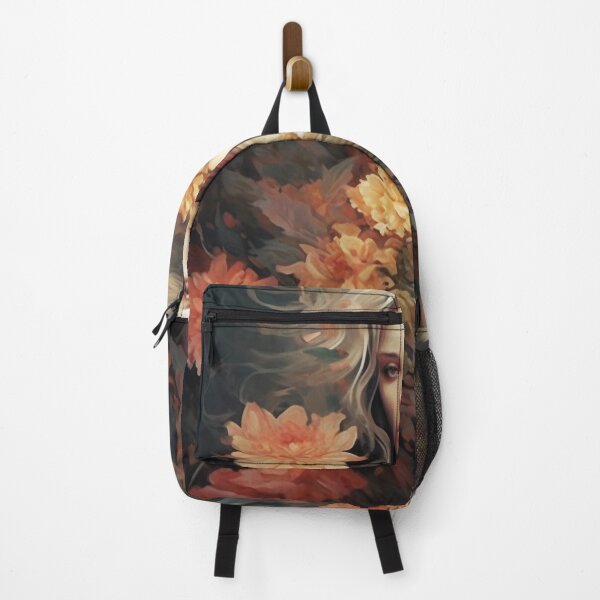 Item preview, Blooming Shadows: A Serene Portrait of Floral Grace designed and sold by oanaunciuleanu.