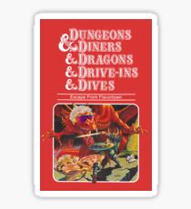 Dungeons & Diners & Dragons & Drive-Ins & Dives: Escape from Flavortown Sticker