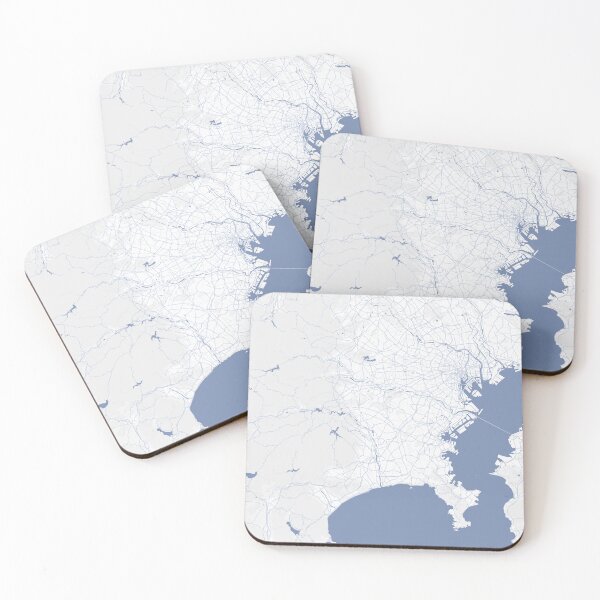 Item preview, Exquisite City Map of Tokyo Japan designed and sold by LoinneSio.