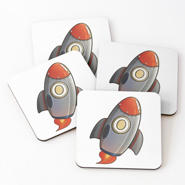 Item preview, Interstellar Adventures with Bobu - Rocket designed and sold by ShyenArtCenter.