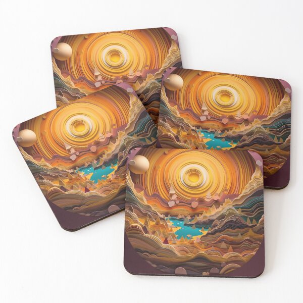 Item preview, Art Trippy Fantasy Planet Series designed and sold by BopBopShop.