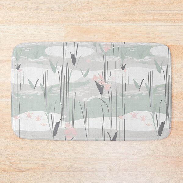 Item preview, Serene Ikebana And Flowers Minimalistic Japanese Pattern designed and sold by Wonder Of Light.