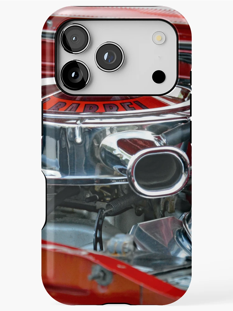 Thumbnail 1 of 4, iPhone Case, Red Engine designed and sold by RabbitHole13.