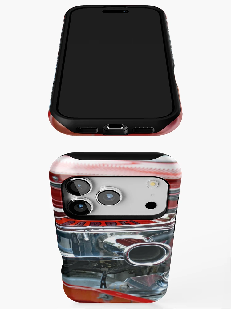 Thumbnail 3 of 4, iPhone Case, Red Engine designed and sold by RabbitHole13.