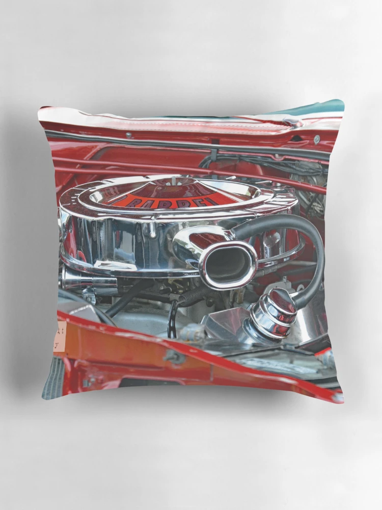 Thumbnail 3 of 4, Pillow, Red Engine designed and sold by RabbitHole13.