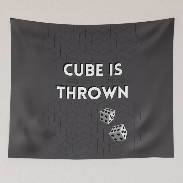 Item preview, Cube is thrown designed and sold by julijate.