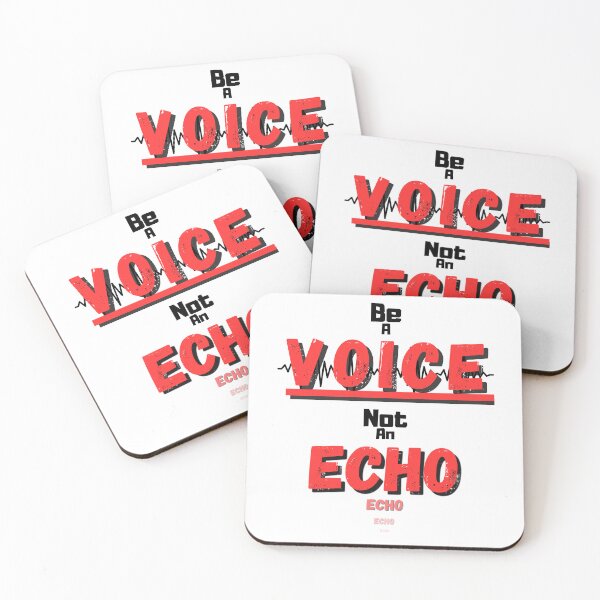 Item preview, Be a Voice not an Echo Motivational Individuality Original designed and sold by JacoBeatzShop.