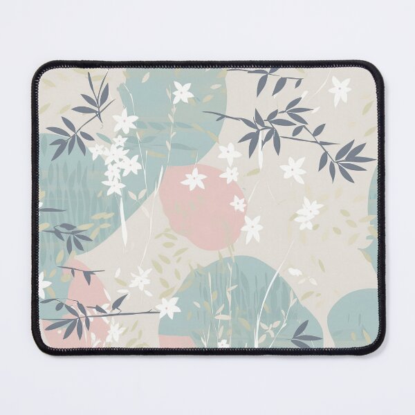 Item preview, Serene Bamboo And Cherry Blossoms Minimalistic Japanese Pattern designed and sold by Wonder Of Light.