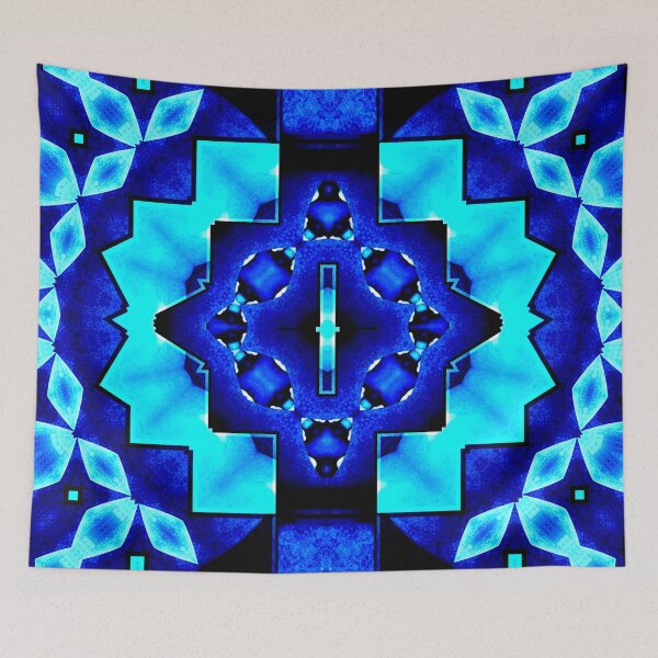Item preview, Stunning jewellery stone assortment painting with unique shades of blue - ideal gift idea for jewelry blue stone lovers. designed and sold by Ralek.