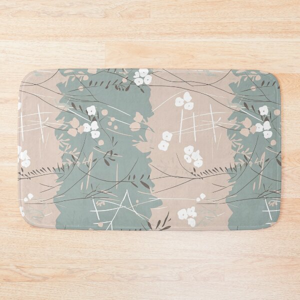 Item preview, Serene Bamboo And Cherry Blossoms Minimalistic Japanese Pattern designed and sold by Wonder Of Light.