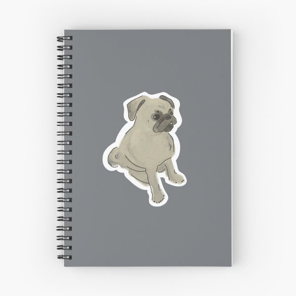 Item preview, Cut Pug Puppy Sketch designed and sold by Sydney Lara.